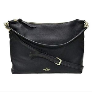 Kate Spade Leather Shoulder Bag With Crossbody Strap